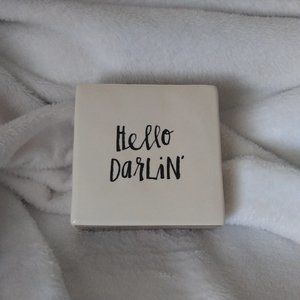 Rae Dunn Double-Sided Table Sign